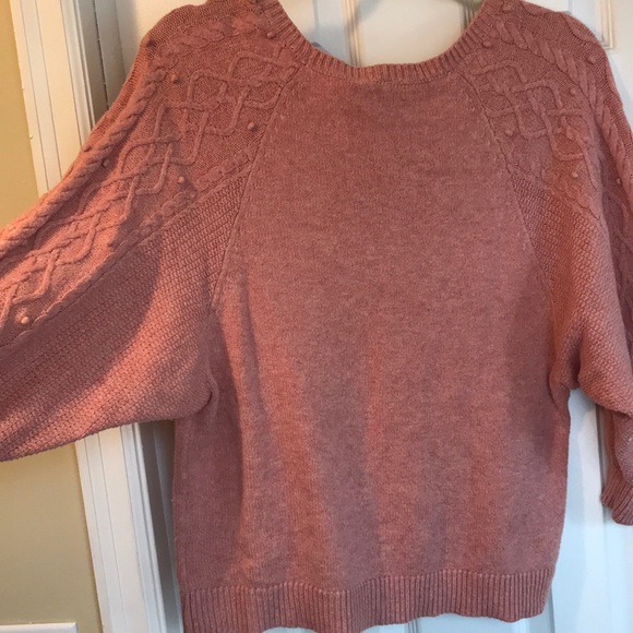 Moth by Anthropologie rose sweater - Picture 1 of 6